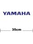 Yamaha Logo Yazı Sticker Etiket Tek Renk 2