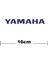 Yamaha Logo Yazı Sticker Etiket Tek Renk 5