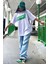 Beyaz Baskılı Oversize Tişört Mg1489 1