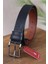 Siyah 4 cm Suni Spor Kemer 1