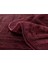 Clementine Vizon Emboss Çift Kişilik Battaniye - Bordo 2