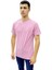 Düz Oversize T-Shirt Pembe 2