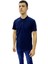 Düz Oversize T-Shirt Lacivert 2