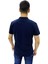 Düz Oversize T-Shirt Lacivert 3