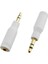 Altın Kaplama 3.5mm 3 Kutuplu Erkek/dişi Adaptör 1