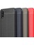 Huawei P20 Kılıf Deri Görünümlü Niss Silikon Kapak 2