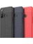 Realme C3 Kılıf Deri Görünümlü Niss Silikon Kapak 2