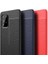 Galaxy A91 (S10 Lite) Kılıf Deri Görünümlü Niss Silikon Kapak 2