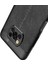 Xiaomi Poco X3 Kılıf Deri Görünümlü Niss Silikon Kapak 4