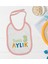 Kids Kişiye Özel Pembe Bebek Mama Önlüğü - Model 173 1