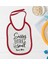 Kids Kişiye Özel Sassy Little Soul Tasarımlı Kırmızı Bebek Mama Önlüğü-1 1