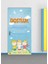 Dostluk Kapı Giydirme 100X200 cm - Folyo Laminasyonlu 1
