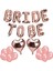 Bride To Be Rose Gold Kalpli Balonlu Folyo Balon Seti 1