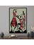 1 Parça Siyah Çerçeveli Kanvas Tablo, Afrikalı Kadın Dans Ediyor, Afrikalı Kadın Kanvas Poster, 1