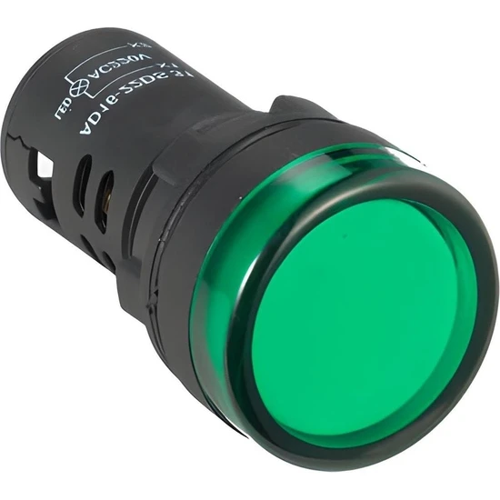 Momentum 22mm Led Sinyal Lambası 230VAC Yeşil MB3-EV936