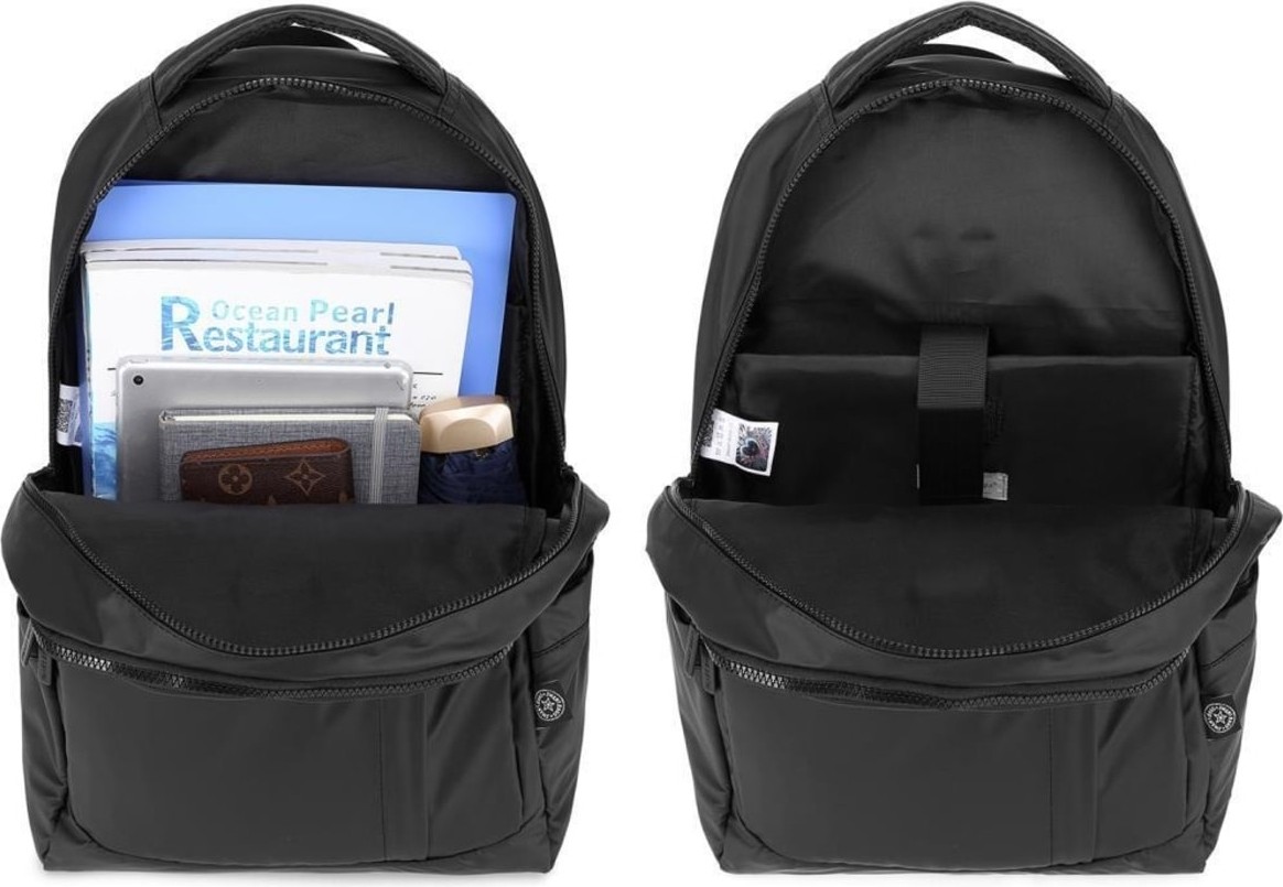 Smart Bags Gumi Kumaş Uniseks Büyük Boy Sırt Çantası 8662 Bakır görsel 5