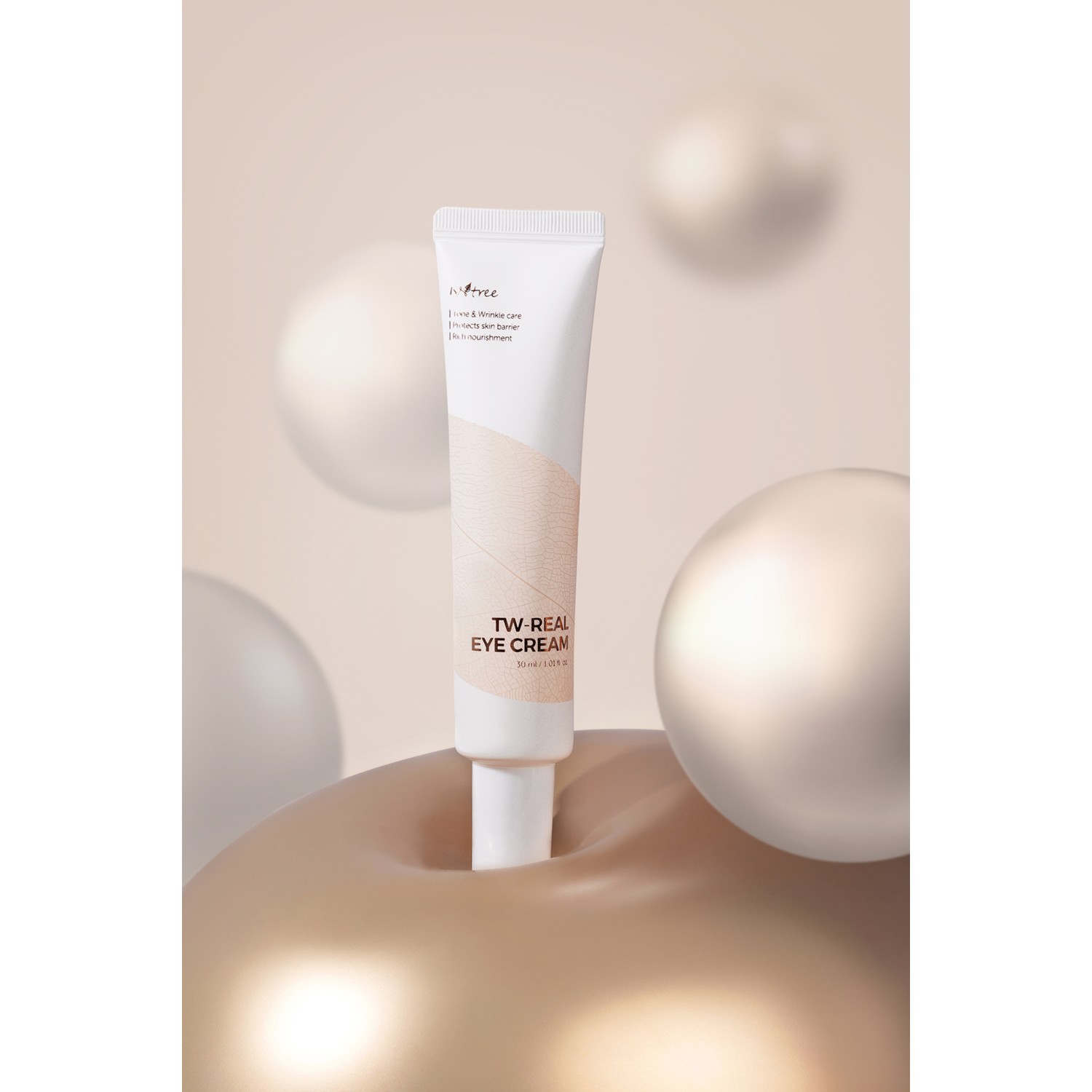 Crème Anti-rides Isntree TW-Real Pour Les Yeux - 30 Ml, Soin Quotidien