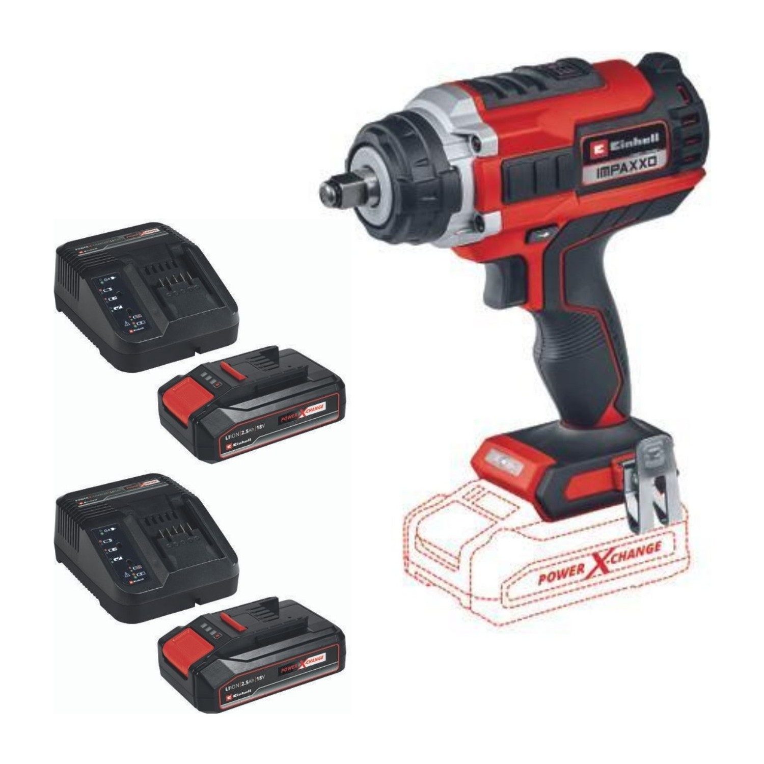 Supremery Tas compatibel met Makita DTW301Z DTW300Z accu slagschroevendraaier case accessoires compacte draagtas koffer