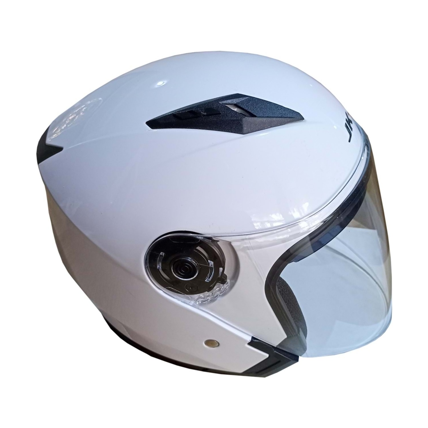 Jekai Jk21 512 Model Güneş Vizörlü Yarım Kask Beyaz M Fiyatı