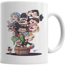 Humuts Chaves Kupa Bardak Porselen