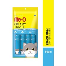 Creamy Tavuk ve Ciğerli Kedi Kreması Ödül 15GR x 4