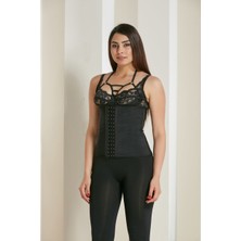 İnce Yaşam Askısız Latex Bel ve Göbek Korsesi