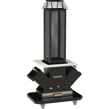 Espariso Aldebaran Bahçe Şöminesi 63 x 97 x 185 cm