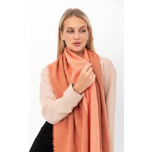 Saria Moda Yumuşak Dokulu Balık Sırtı Desen Kalın Omuz Şalı
