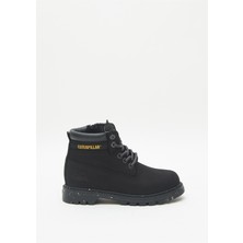 Caterpillar E Colorado Çocuk Siyah Nubuk Bot