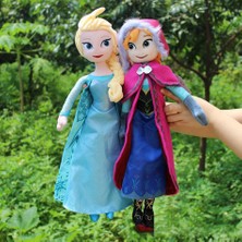 Prodigy Toy 50CM Anna Elsa Peluş Oyuncak Bebek Peluş Oyuncak (Yurt Dışından)