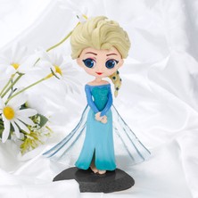 Prodigy Toy Q Versiyonu Iri Gözler Elsa Frozen Oyuncak Bebek (Yurt Dışından)