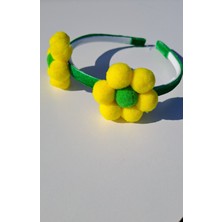 Kalben Accessories Papatya Çocuk Saç Tacı, Çocuk Saç Taç, Çocuk Taç, Çocuk Saç Toka, Tarz Çocuk Taç