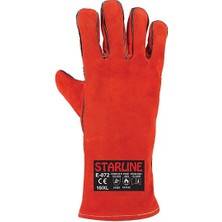 Starline E-072 Deri Iş Eldiveni No:10