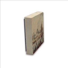 Sadrazam Eminönü Yeni Camii (Çizim, Osmanlı Dönemi) Baskılı Doğaltaş  MAGNET(KRT-040)