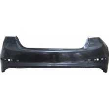 Meydan Hyundaı Elantra - 16/18 Arka Tampon Siyah (Reflektör Delikli/karlıklı Komple Fpı) 86611 - F2000