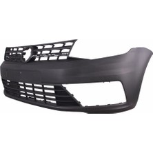 Meydan Volkswagen Caddy - 15/20 Ön Tampon Siyah (Panjurlu/sis Delikli Maxı Van) (Eurobump) 2K5807217J9B9