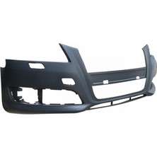 Meydan Audı A3 - 09/12 Ön Tampon Gri (Sis/panjur Delikli/sensör Deliksiz/far Yıkama Delikli) (Tw) 8P0807105FGRU