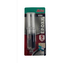 Akfix Steel Epoxy E35O Yapıştırıcı 25 ml