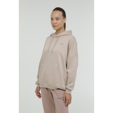 Lumberjack W-Marcıa Basıc Oversıze H Bej Kadın Sweatshirt