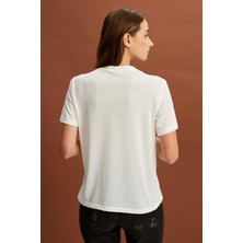 Alexander Gardi Baskılı Basic T-Shirt (B22-385A)
