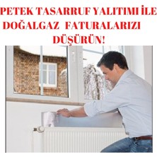 KL HOME -Doğalgaz Faturanı düşür 4 adet Tasarruf için Yalıtım Levhası Radyatör Arkalığı Arkası Levha Ses Isı Yalıtım Malzemesi