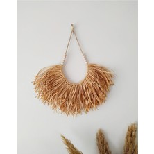 Boncuklu Rafya Duvar Süsü