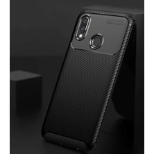 Kip GSM Huawei P20 Lite Kılıf Karbon Desenli Yüksek Kalite Negro Silikon Kapak