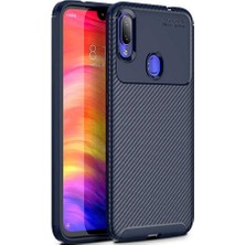 Kip GSM Xiaomi Redmi Note 7 Kılıf Karbon Desenli Yüksek Kalite Negro Silikon Kapak