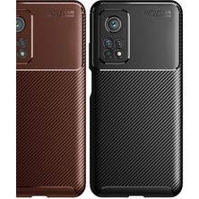 Kip GSM Xiaomi Mi 10T 5g Kılıf Karbon Desenli Yüksek Kalite Negro Silikon Kapak