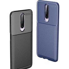 Kip GSM Xiaomi Redmi K30 Kılıf Karbon Desenli Yüksek Kalite Negro Silikon Kapak