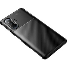 Kip GSM Xiaomi Redmi K40 Gaming Kılıf Karbon Desenli Yüksek Kalite Negro Silikon Kapak