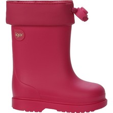 Igor Kürklü Yağmur Çizmesi Chufe Cuello Borreguıllo W10101 FUCSIA/FUCSIA