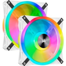 Corsaır 14CM Icue QL140 CO-9050106-WW Rgb Kasa Fanı 2-Li Set