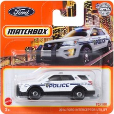 Matchbox Tekli Arabalar 2016 Ford Interceptor Utility HFT13